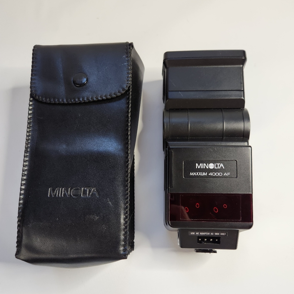 Minolta Maxxum 4000 AF Flash - Black